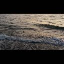  【フリー素材・動画 16】海　波　自然　風景　景色　背景　幻想的