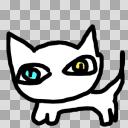 ワンポイントネコ