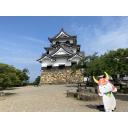 彦根城とひこにゃん