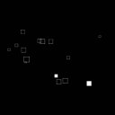 白 四角 デジタル データ ビット 発光なしver