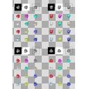 宝石（ハート4種）１つの大きさ150px以上