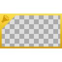 金枠 新 偽ニコニ広告 1080p透過png 令和最新版 ニコニ コモンズ