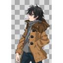 【フリー立ち絵】やさぐれた男性