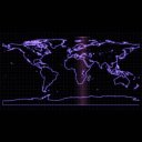 【フリー動画素材】世界地図動画素材10秒