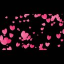 フリー動画素材 手書き風ハート動画素材5秒ピンクのコンテンツツリー ニコニ コモンズ