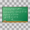 黒板のアイコン【フリー素材あそび】