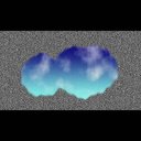 水たまり（青空）