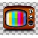 昔のテレビ(カラーバー)