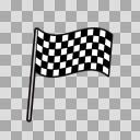 チェッカーフラッグf1レースの旗のイラスト フリー素材あそび ニコニ コモンズ