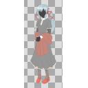 女性05_シルエット_全身