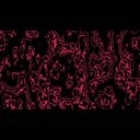 【動画背景素材】012.黒に赤い不気味系怨念？揺らいで動く
