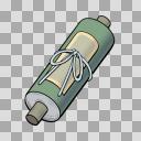 巻物（和風）【透過PNG】