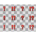 びっくりマークa詰 赤 透過png ニコニ コモンズ