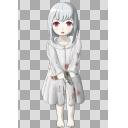 毒入りスープの少女瞳孔ありver（笑顔・銃あり）