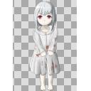 毒入りスープの少女瞳孔ありver（無表情・銃なし）