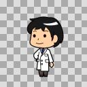 お医者さんのイラスト【フリー素材あそび】