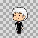 闇医者のイラスト【フリー素材あそび】