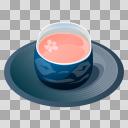 桜のお茶のイラスト フリー素材あそび ニコニ コモンズ