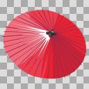 和傘のイラスト【フリー素材あそび】