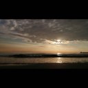 フリー素材 動画 126 海 波 空 雲 自然 風景 背景 幻想的 夕暮れ 音なし ニコニ コモンズ