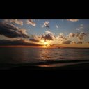 【フリー素材・動画 127】海　波　空　雲　自然　風景　背景　幻想的【音なし】 