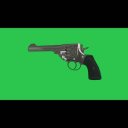 ウェブリー・リボルバー射撃　Webley Revolver　Fire
