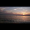 【フリー素材・動画 130】海　波　空　雲　自然　風景　背景　幻想的【音なし】 