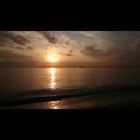 【フリー素材・動画 132】海　波　空　雲　自然　風景　背景　幻想的【音なし】 
