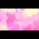 ピンク色の水彩アニメーション