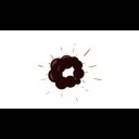 2Dアニメチックな爆発モーション その②
