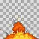爆発イラスト ver.4