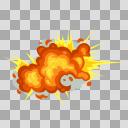 爆発イラスト ver.6