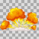 爆発イラスト ver.14