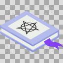 魔導書のイラスト ver.12