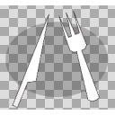 食事(マーク、ボタンなど）