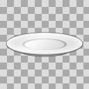白いお皿のイラスト フリー素材あそび ニコニ コモンズ