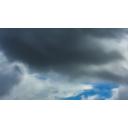 青空と雨雲の写真【フリー素材あそび】