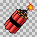 ダイナマイト爆弾のイラスト フリー素材あそび ニコニ コモンズ