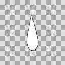 手描き_感情アイコン_モノクロ_汗マーク