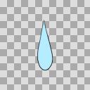 手描き_感情アイコン_カラー_汗マーク