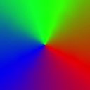 2000x2000 回転ゲーミンググラデーション その1