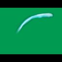 シンプルな流れ星アニメーション