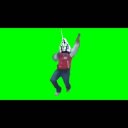 踊り狂うユニコーンガンダム