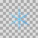 雪の結晶【フリー素材あそび】