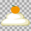 鏡餅の透過イラスト【フリー素材あそび】