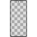 GALAXY A52風フレーム(ホワイト)