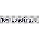 NowLoadingドット風透過ループGIF