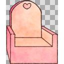 かわいい椅子のイラスト【フリー素材あそび】