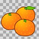 みかんのイラスト【フリー素材あそび】