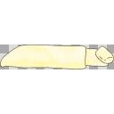 仮眠布団のイラスト【フリー素材あそび】